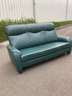 3 zit en en 1 zit, Ophalen, Gebruikt, Leer