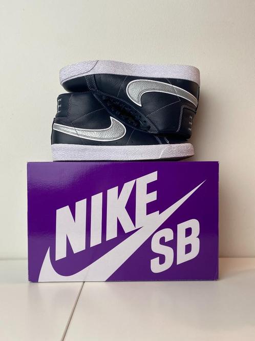 Nike SB Blazer - sneakers - donkerblauw - leder, Vêtements | Hommes, Chaussures, Comme neuf, Baskets, Bleu, Enlèvement ou Envoi