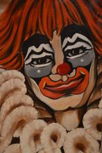 peinture vintage Clown, Enlèvement