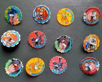 55 Beyblade spinners Lays, Enlèvement, Flippos en vrac
