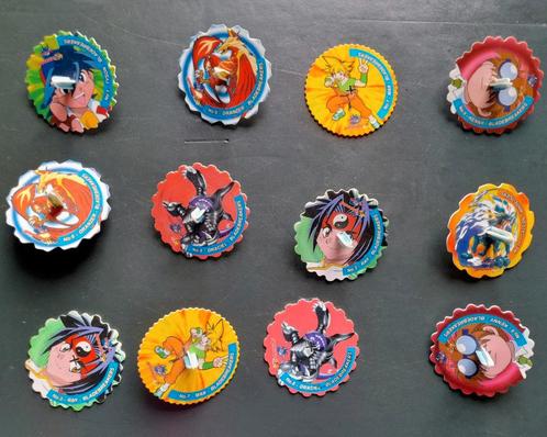 55 Beyblade spinners Lays, Verzamelen, Flippo's, Losse flippo's, Ophalen