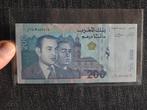 Bankbiljetten van Marokko 200 drhmes unc, Postzegels en Munten, Bankbiljetten | Amerika, Ophalen of Verzenden