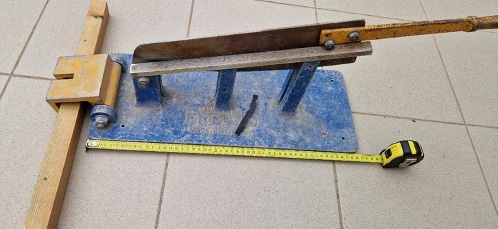 Freund leisteensnijder guillotine, Doe-het-zelf en Bouw, Gereedschap | Overige machines, Gebruikt, Ophalen