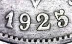 Variété 10 cts 1925 NL Belgique double date (2 est), Envoi, Monnaie en vrac, Métal
