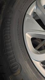 235/60r18 continental zomerbanden met velg Opel 400€, Ophalen of Verzenden, Zo goed als nieuw