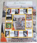 1 blok boek en literatuur this is belgium, Postzegels en Munten, Postzegels | Europa | België, Overig, Ophalen of Verzenden, Zonder stempel