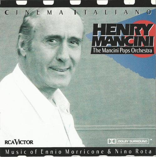 CD * HENRY MANCINI - CINEMA ITALIANO, Cd's en Dvd's, Cd's | Filmmuziek en Soundtracks, Gebruikt, Ophalen of Verzenden