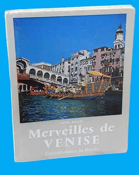 Merveilles de Venise ~ [1960] Noël Ballif + 🎁plan de Venise, Boeken, Reisverhalen, Zo goed als nieuw, Europa, Ophalen of Verzenden