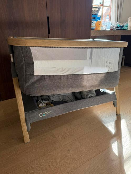 Tutti Bambini Co-sleeper CoZee Oak/Charcoal, Kinderen en Baby's, Babywiegjes en Ledikanten, Zo goed als nieuw, Wieg, Ophalen