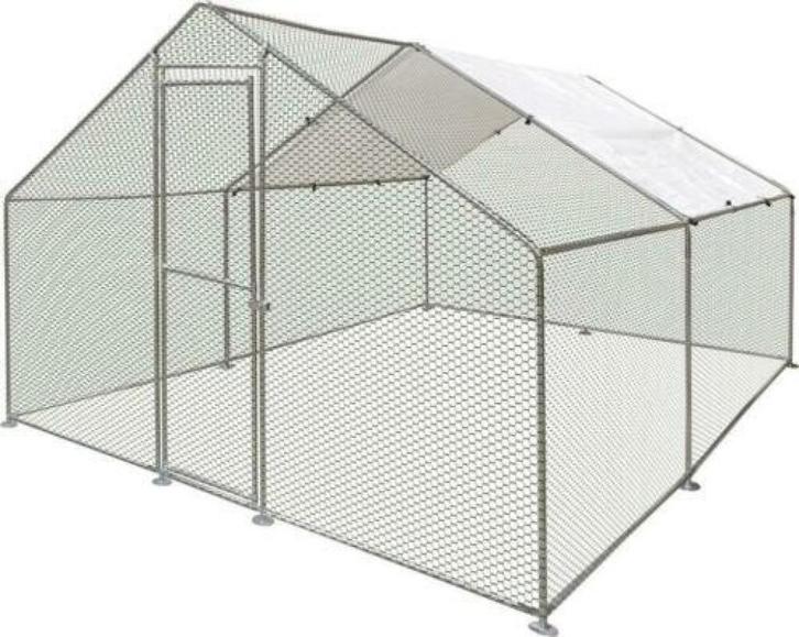 Metalen kippenren 400x300x200, Dieren en Toebehoren, Pluimvee | Toebehoren, Nieuw, Kippenhok of Kippenren, Ophalen of Verzenden