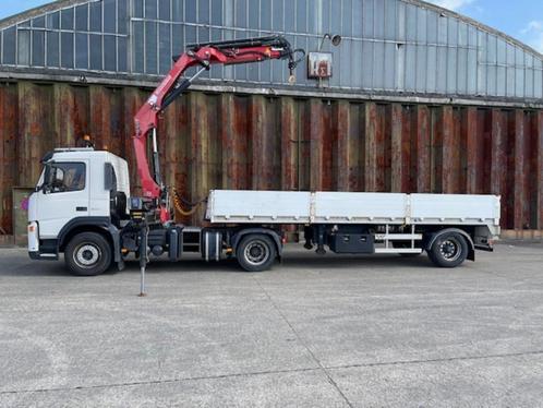 VOLVO TREKKER FM4 300 PK + HMF 1510-K5 + OPLEGGER LAG 19 TON, Auto's, Vrachtwagens, Particulier, ABS, Airbags, Airconditioning