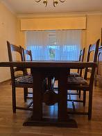 massief houten eetkamer, Ophalen, Gebruikt