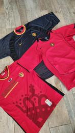 Lot van 3 voetbalshirts België, Sport en Fitness, Voetbal, Verzenden, Gebruikt, Shirt