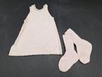 oud roze poppen onderjurk met sokjes, jaren 50, Ophalen of Verzenden, Zo goed als nieuw, Kleertjes