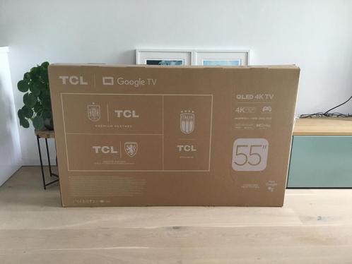 TCL QLED 55C64 (55inch) - Nieuw, TV, Hi-fi & Vidéo, Télévisions, Neuf, QLED, 100 cm ou plus, Autres marques, Smart TV, Enlèvement