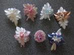 7 Prachtige Vintage HANDGEMAAKTE Broches Jaren 1970, Ophalen of Verzenden, Broche