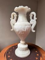 Vase Albâtre - Lampe, Antiek en Kunst