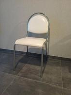 Vintage stoelen, Ophalen, Gebruikt, Wit, Vier