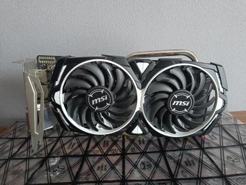 MSI Radeon RX 570 ARMOR 4G OC, Computers en Software, Videokaarten, Gebruikt, AMD, PCI-Express 3.0, GDDR5, HDMI, DisplayPort, DVI