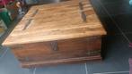 Oude kist/salontafel, Huis en Inrichting, Woonaccessoires | Kisten, Ophalen, Gebruikt, 50 tot 100 cm, 75 tot 100 cm