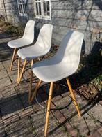 Chaises de bar Vitra DSW Eames grises, Maison & Meubles, Enlèvement, Utilisé