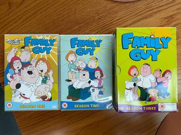 Family Guy eerste drie seizoenen