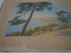 Aquatint Frederic Louis Levé  1877-1968, Ophalen of Verzenden