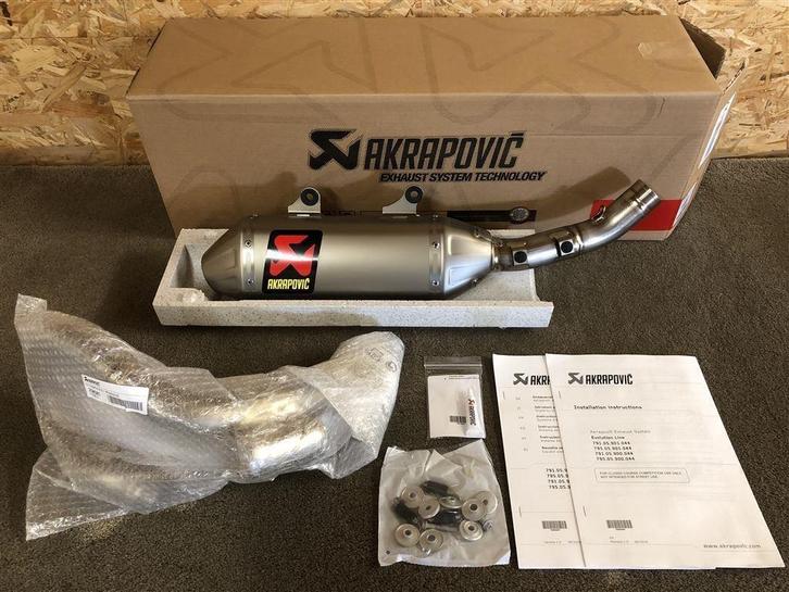 Akrapovic Evolution Line KTM 450 SX-F SMR FC450 FS450 19-22, Motoren, Onderdelen | Overige, Nieuw, Ophalen of Verzenden