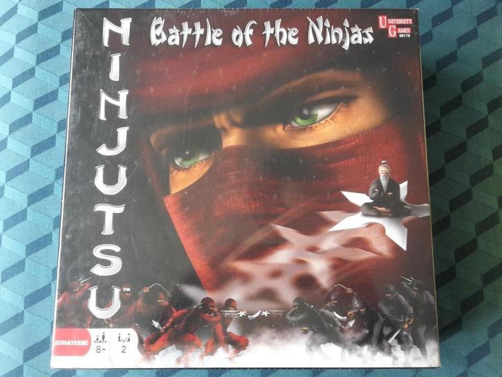 Nieuw spel Ninjutsu, in folie, 2 spelers, 8+, + gratis promo, Hobby en Vrije tijd, Gezelschapsspellen | Bordspellen, Nieuw, Ophalen of Verzenden