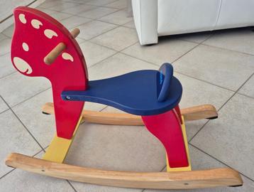 Djeco houten hobbelpaard beschikbaar voor biedingen