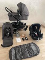 Joolz Day + Awesome Anthracite kinderwagen 3-in-1 Set, Ophalen, Voetenzak, Ba, Zo goed als nieuw