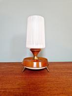 Scandinavische teakhouten driepootlamp, jaren 60, Ophalen of Verzenden