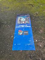 Vintage zeer grote reclame in reliëf voor grundig tv, Audio, Tv en Foto, Vintage Televisies, Ophalen, Gebruikt, Grundig