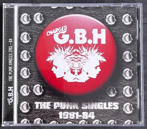 Charged G.B.H - The Punk Singles 1981-84, Cd's en Dvd's, Cd's | Rock, Zo goed als nieuw, Alternative, Ophalen of Verzenden