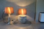 twee lampenkappen voor sfeerverlichting, Huis en Inrichting, Ophalen, 25 tot 50 cm, Rond, Zo goed als nieuw