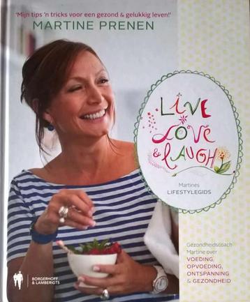Boek Live, Love & Laugh - Martine Prenen beschikbaar voor biedingen