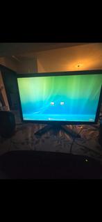 Complete pc Acer met alle toebehoren draait op windows vista, Computers en Software, Desktop Pc's, Ophalen, Gebruikt