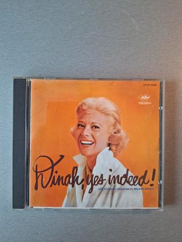 Cd. Dinah Shore. Dinah, yes indeed ! (Capitol,  Japan). beschikbaar voor biedingen