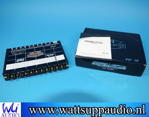 SuperIASCAR 7 band Equalizer IA-10 DB DRAG EQ, Auto diversen, Autospeakers, Gebruikt, Ophalen of Verzenden