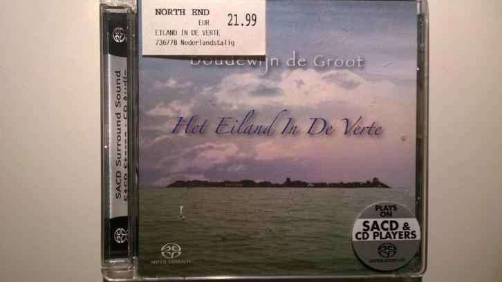 Boudewijn de Groot - Het Eiland In De Verte (SACD), Cd's en Dvd's, Cd's | Nederlandstalig, Zo goed als nieuw, Pop, Ophalen of Verzenden