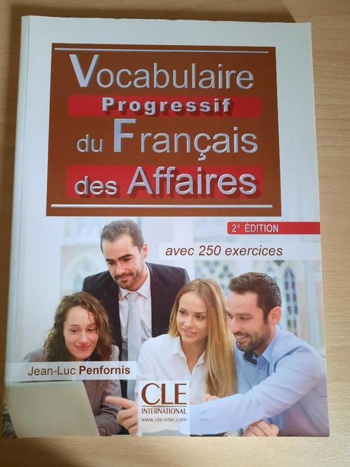 Studieboek : Vocabulaire Progressif du Français des Affaires, Livres, Livres d'étude & Cours, Comme neuf, Enseignement supérieur