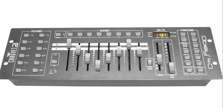 Chauvet Obey 40 DMX controller, Muziek en Instrumenten, Mengpanelen, Zo goed als nieuw, Ophalen