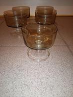 5 coupes  dessert luminarc vintage Fina, Verzamelen, Glas en Drinkglazen, Ophalen of Verzenden