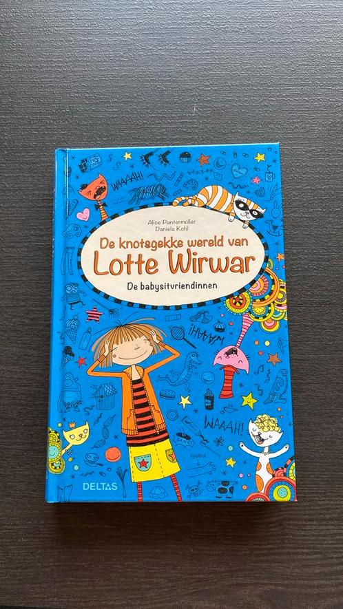 De knotsgekke wereld van Lotte Wirwar - De babysitvriendinne, Boeken, Kinderboeken | Jeugd | 10 tot 12 jaar, Zo goed als nieuw