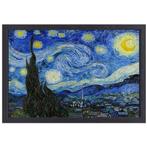 Nuit étoilée - Toile Vincent van Gogh + cadre de cuisson 70x, Envoi, Neuf