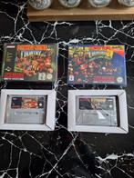 Jeux Super Nintendo en boîte ! Donkey Kong Country 1 & 2 !, Consoles de jeu & Jeux vidéo, Jeux | Nintendo Super NES, Comme neuf