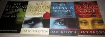 4 boeken van dan brown