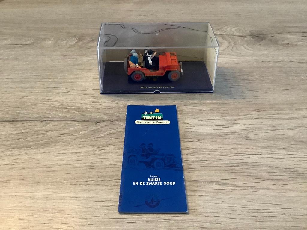 Voiture miniature Tintin : Tintin et l'or noir (Nouveau), Collections, Personnages de BD, Neuf, Statue ou Figurine, Tintin, Enlèvement ou Envoi