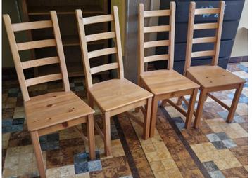 Stoelen (4 stuks) beschikbaar voor biedingen