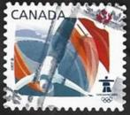 1 Postzegel Canada 2009 Olympische Spelen - Vancouver (II), Postzegels en Munten, Postzegels | Thematische zegels, Ophalen of Verzenden